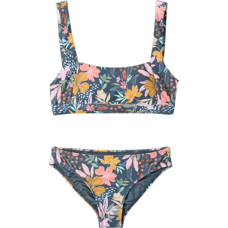 Youth Mila Floral Square Neck Tank Set, Featured Image