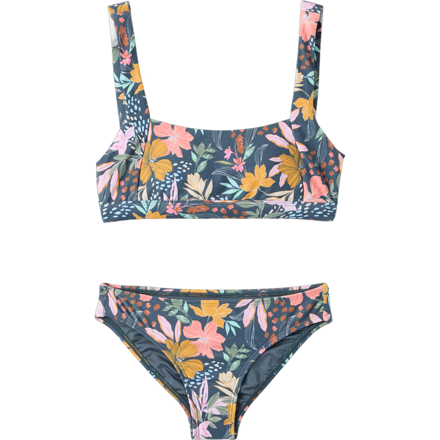 Youth Mila Floral Square Neck Tank Set alternate view