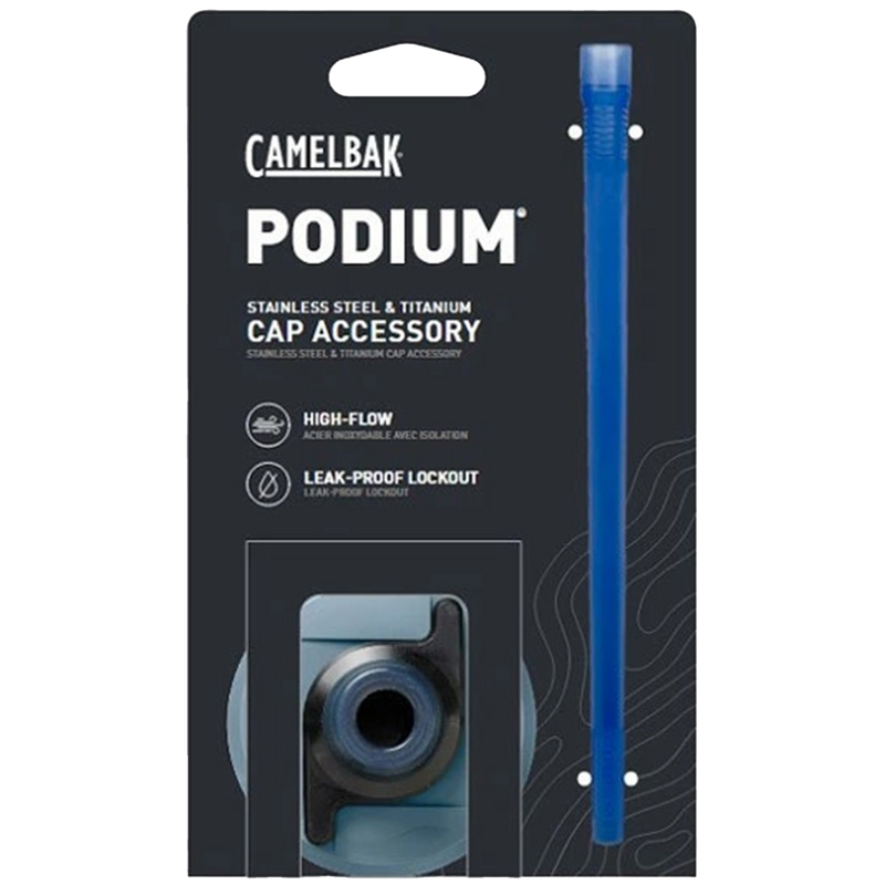 Podium Steel Replacement Cap, Camelbak Podium Steel Replacement Cap in Black in package