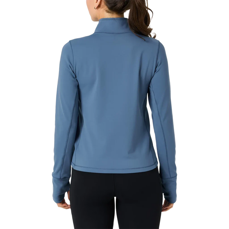 Women's Chilled Out Half Zip, Vuori Women's Chilled Out Half Zip in LAG-Lagoon back