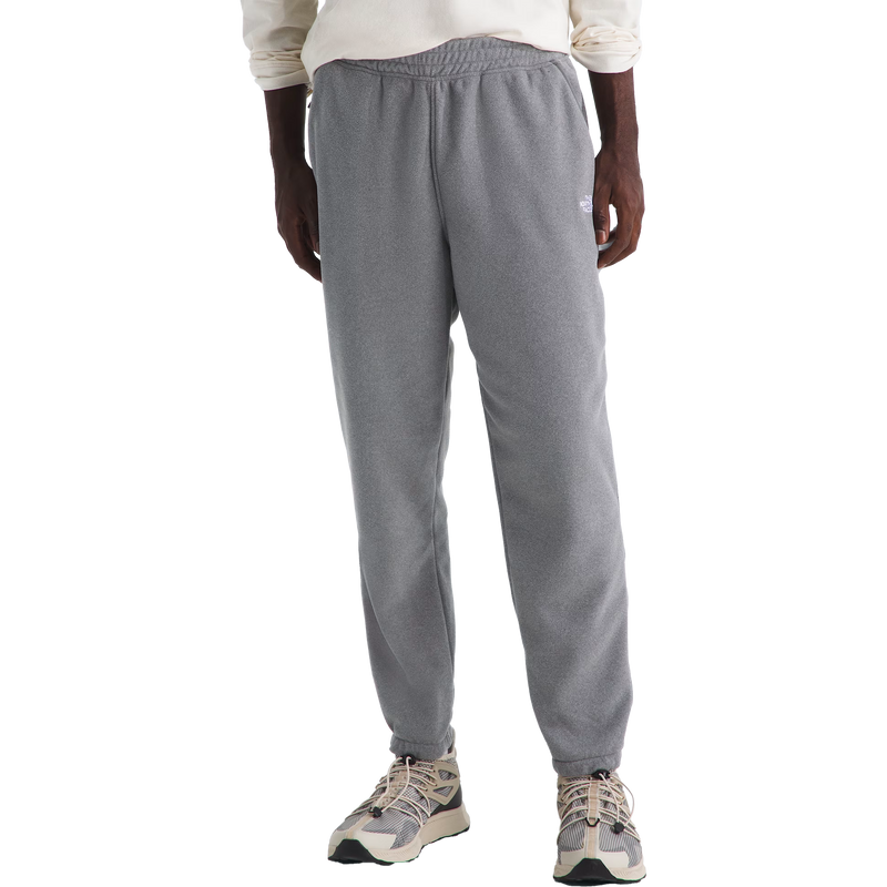 The North Face Men's Glacier Fleece Pant in Mid Grey Heather