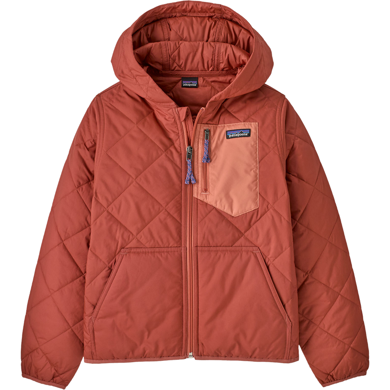 Youth Diamond Quilted Hoody, Featured Image