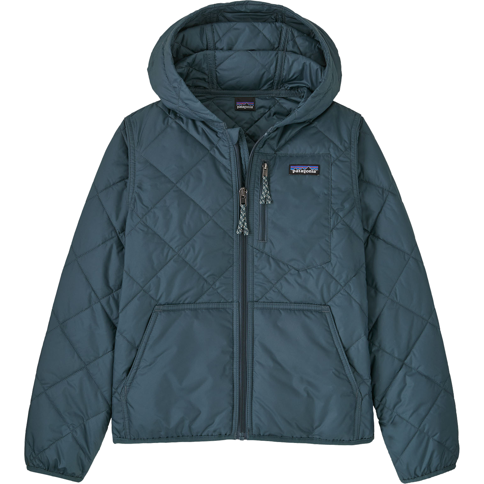 Youth Diamond Quilted Hoody alternate view