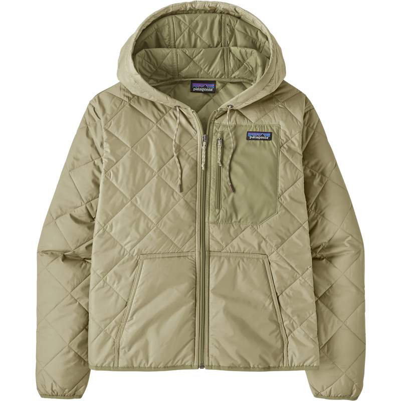 Women's Diamond Quilt Bomber Hoody, Featured Image