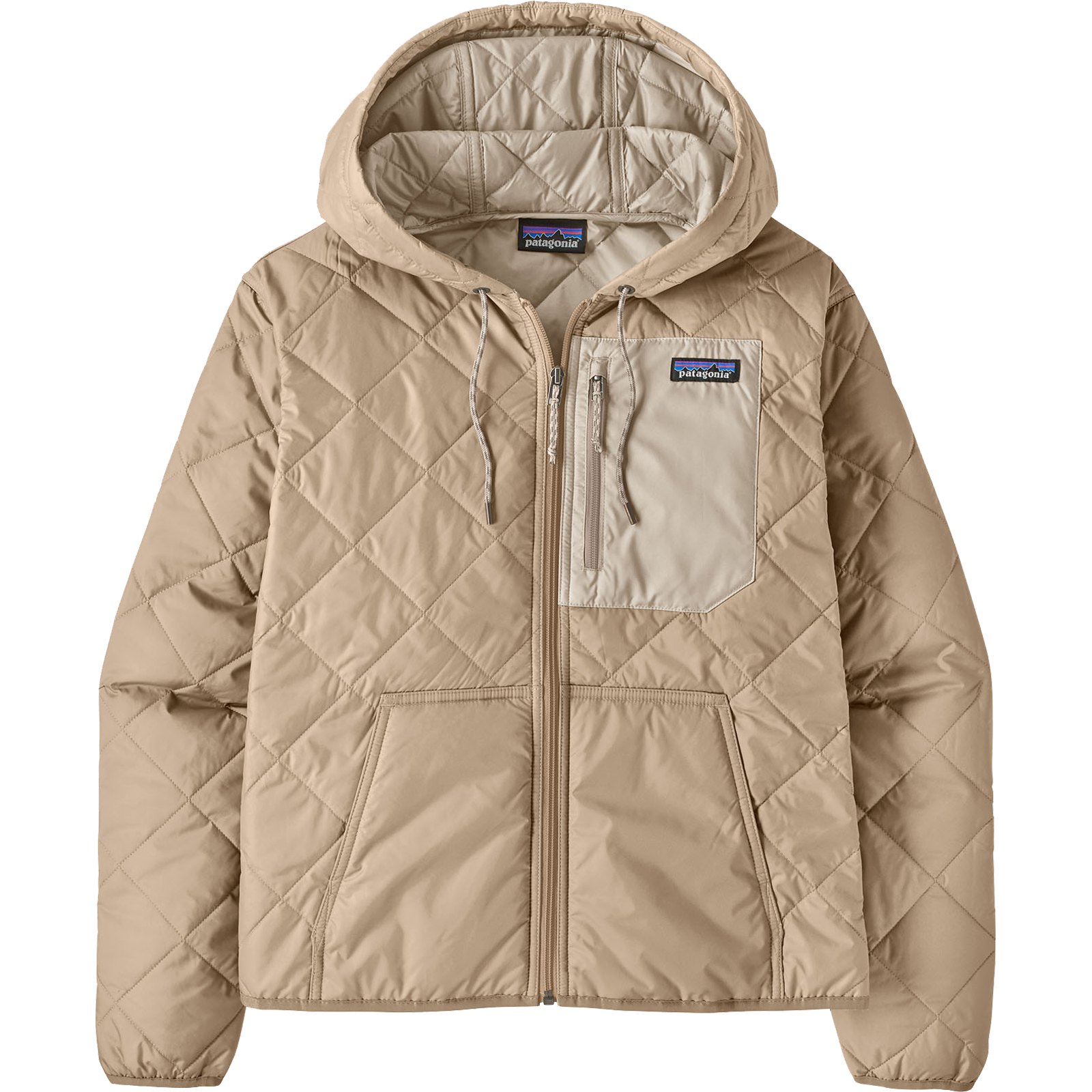 Women's Diamond Quilt Bomber Hoody alternate view
