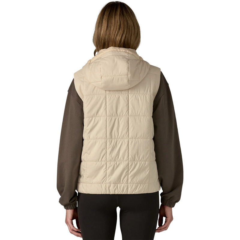 Women's Light Gust Hooded Vest, Patagonia Women's Light Gust Hooded Vest in NAT Natural back