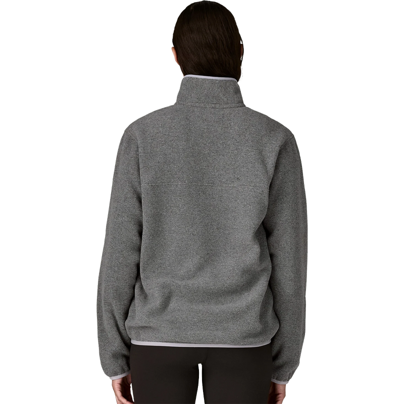 Women's Lightweight Synchilla Snap T Pullover, Patagonia Women's Lightweight Synchilla Snap T Pullover Back