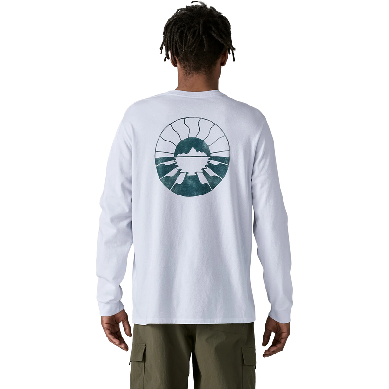 Men's Long Sleeve Forgotten Island Pocket Responsibili-Tee, Men's Patagonia Long Sleeve Forgotten Island Pocket Responsibili-Tee Back