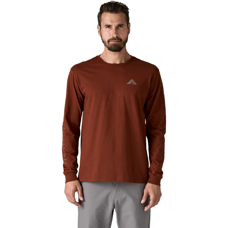 Men's Long Sleeve Driftways Organic T-Shirt, Patagonia Men's Long Sleeve Driftways Organic T-Shirt Front