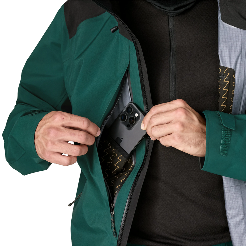 Men's Powslayer Jacket, Patagonia Men's Powslayer Jacket phone pocket