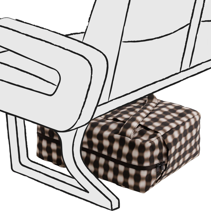 Small Cloud Carry-On, BAGGU Small Cloud Carry-On under seat