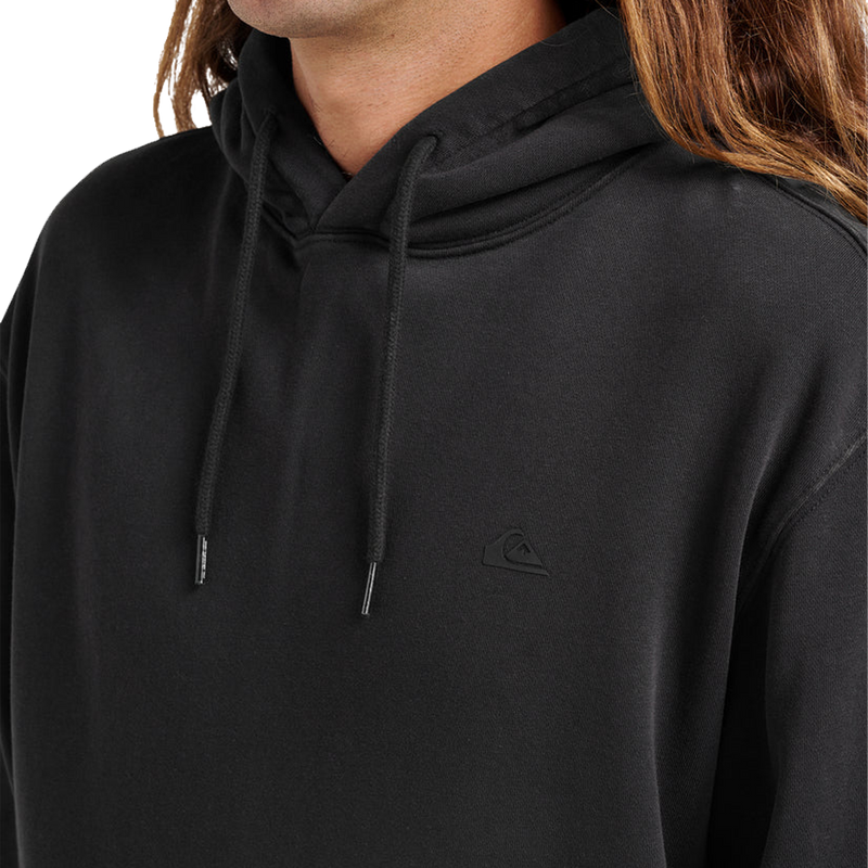 Men's Saltwater Hoodie, Quiksilver Men's Saltwater Hoodie drawstrings and logo