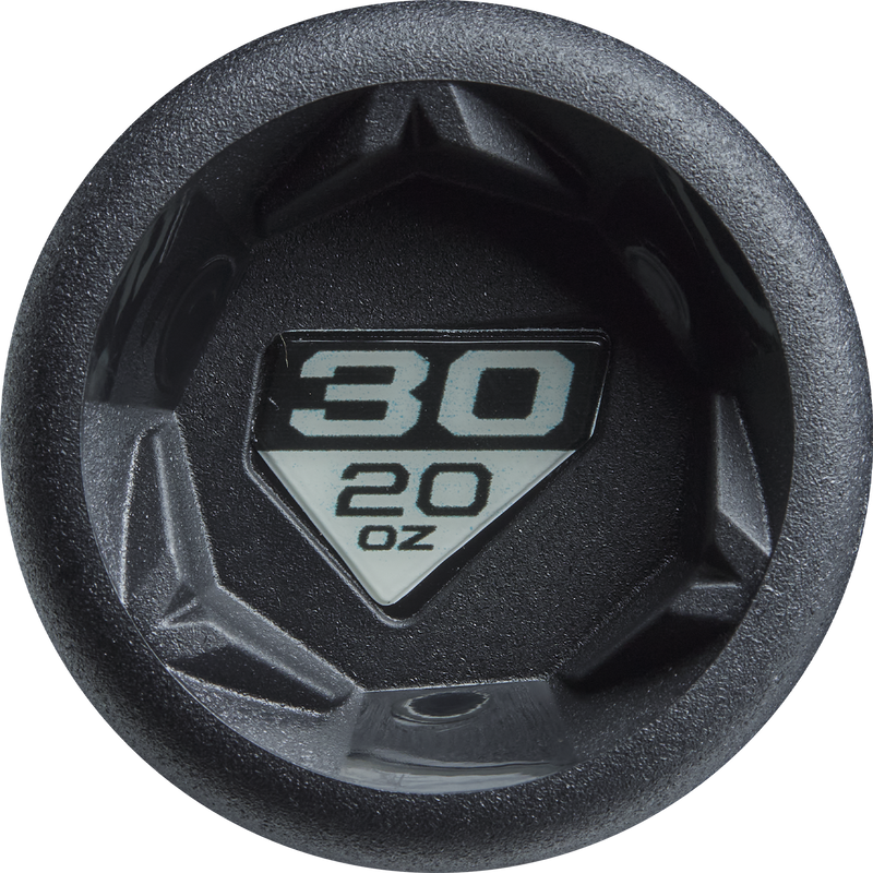 Zen -10 USSSA Limited Edition 2 3/4", DeMarini Zen -10 USSSA Limited Edition 2 3/4" in Black/Pink/Green end cap handle