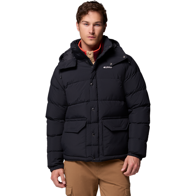 Men's Wallowa Down Hooded Jacket, Columbia Men's Wallowa Down Hooded Jacket Open