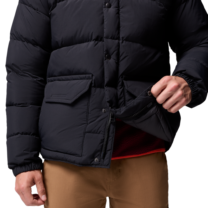 Men's Wallowa Down Hooded Jacket, Columbia Men's Wallowa Down Hooded Jacket Zipper