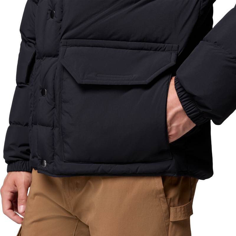 Men's Wallowa Down Hooded Jacket, Columbia Men's Wallowa Down Hooded Jacket Pocket