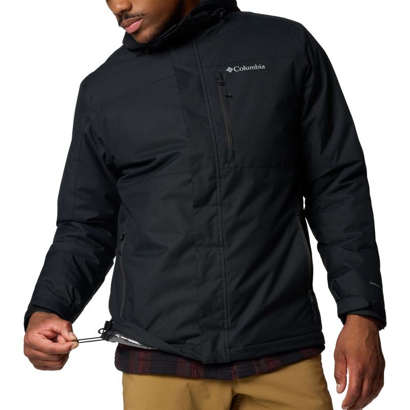 Men's Tipton Peak III Insulated Jacket, Columbia Men's Tipton Peak III Insulated Jacket Draw Cord
