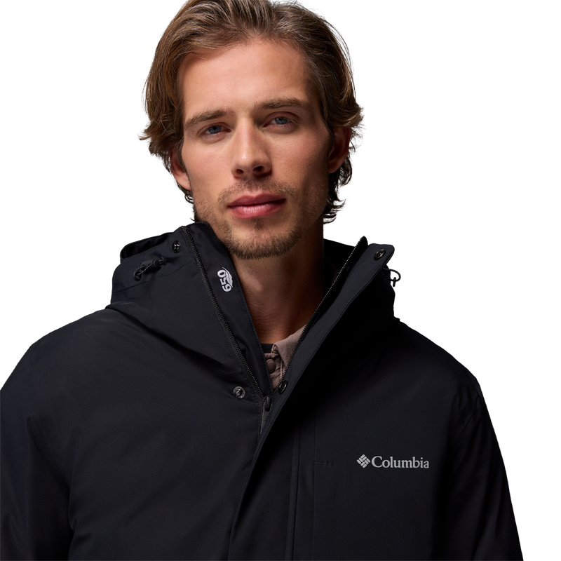 Men's Street Heights Parka, Columbia Men's Street Heights™ Parka collar