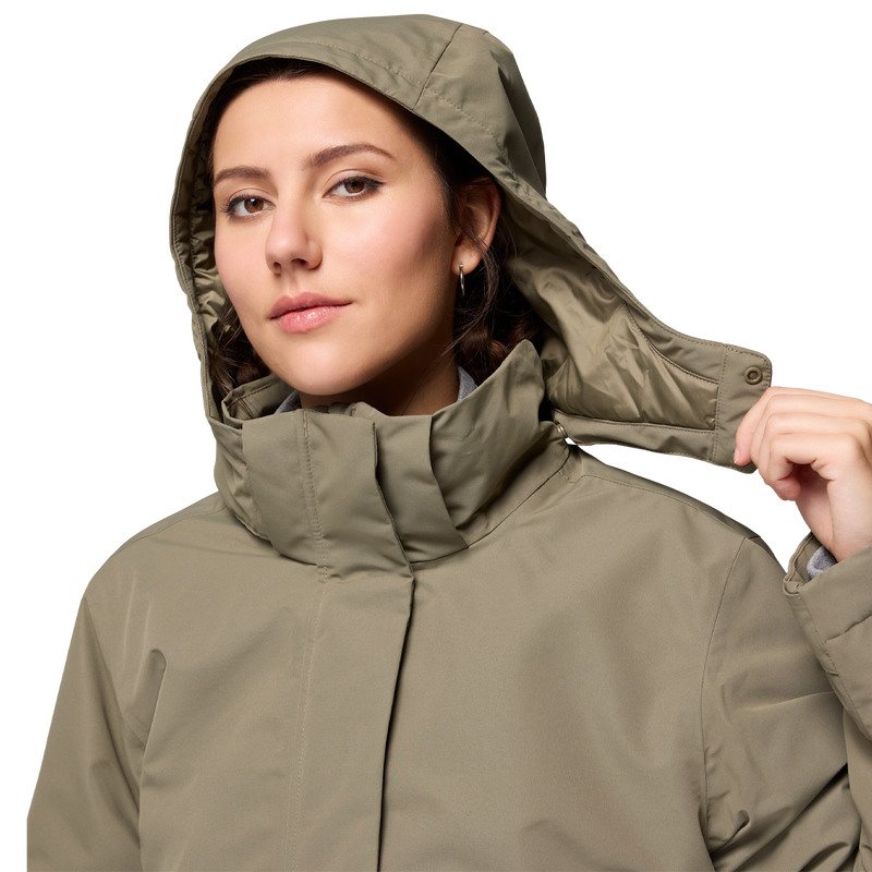 Women's Pulaski Parka, Columbia Women's Pulaski Parka front hood