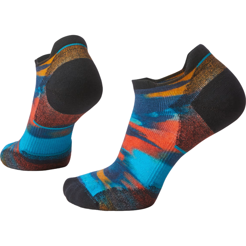 Women's Run Brushed Print Low Ankle Socks