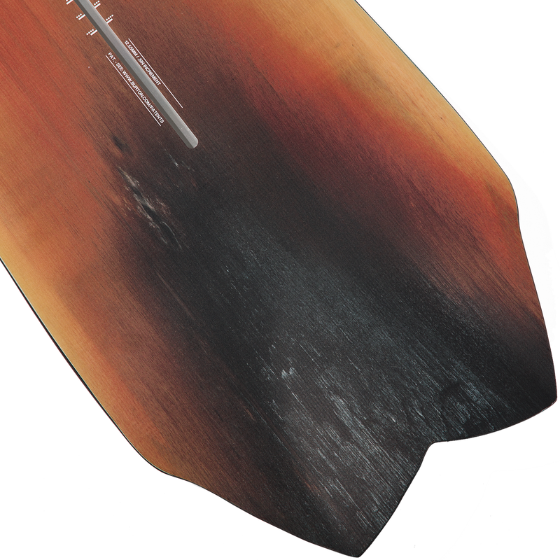 Fish 3D Directional Flat Top, Burton Fish 3D Directional Flat Top tail