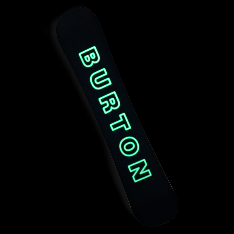 Custom Camber Glow, Burton Custom Camber glow in the dark base