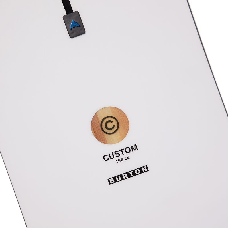 Custom Camber Jungle, Burton Custom Camber logo