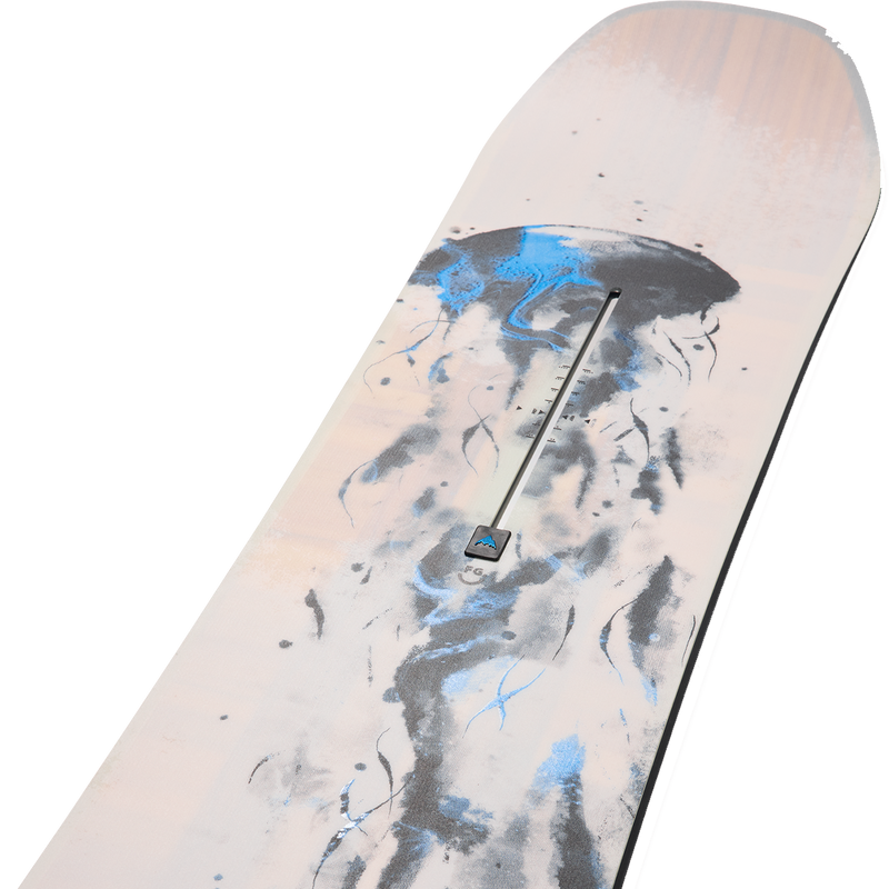 Burton Women's Feelgood Camber Demo Snowboard, Burton Women's Feelgood Camber nose
