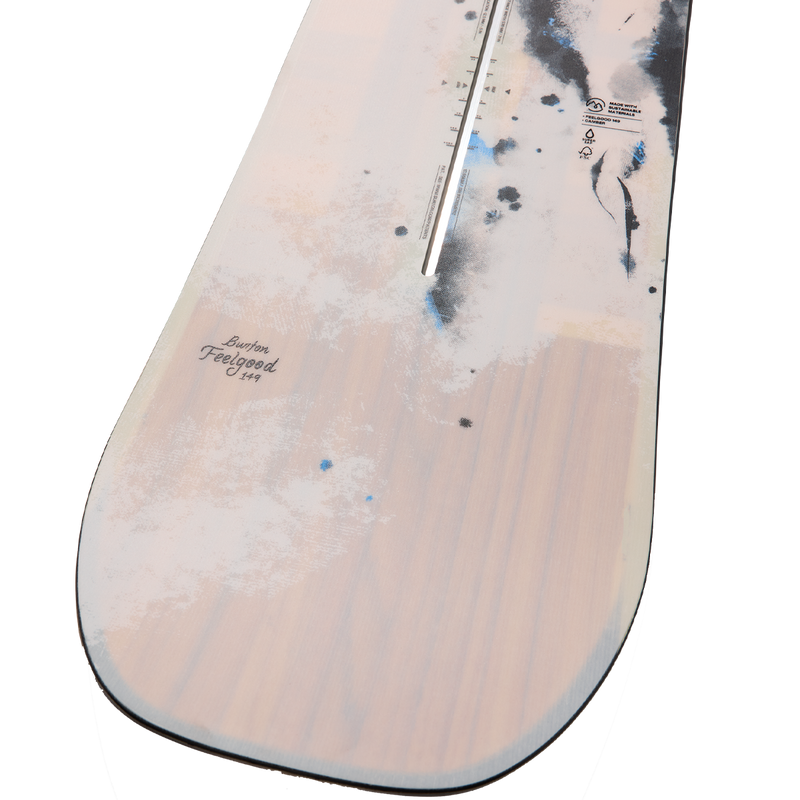 Burton Women's Feelgood Camber Demo Snowboard, Burton Women's Feelgood Camber tail