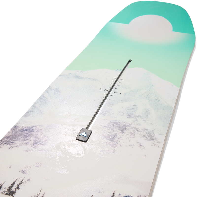 Burton Women's Feelgood Flying V Demo Snowboard Package, Burton Women's Feelgood Flying V nose