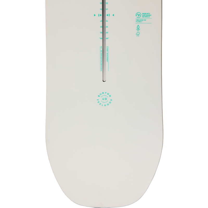 Burton Women's Feelgood Flying V Demo Snowboard Package, Burton Women's Feelgood Flying V tail