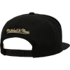 Mitchell & Ness Golden State Warriors Cream Script Snapback Hat back