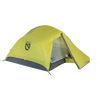 Nemo Dagger OSMO 3 Person in Birch Bud with rainfly door unzipped