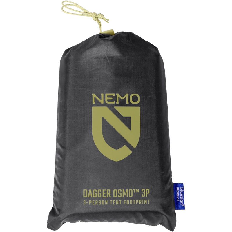 Dagger OSMO 3 Person Footprint, Nemo Dagger OSMO footprint carry bag