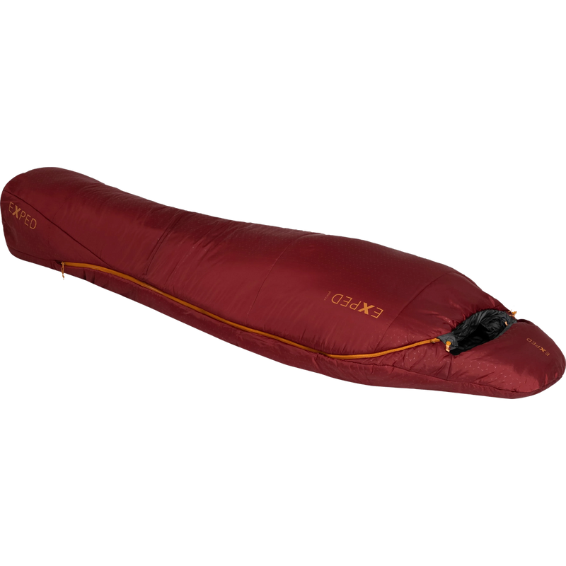 Deepsleep -5C / 20F Left Zip, Exped Deepsleep -5C/20F LZ laying down