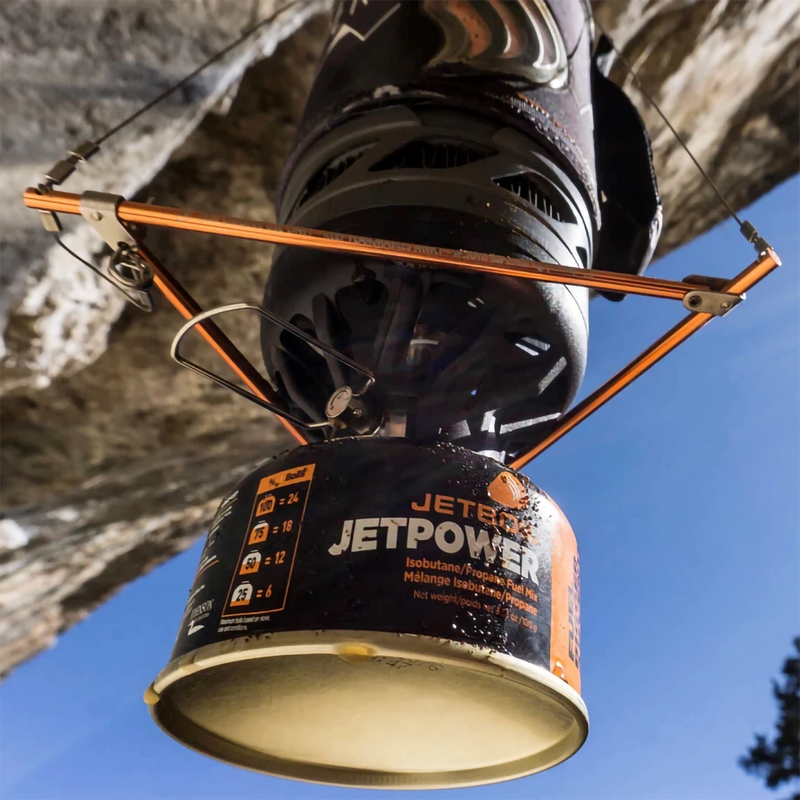 Hanging Kit 2.0, Jetboil Hanging Kit 2.0 bottom while hanging