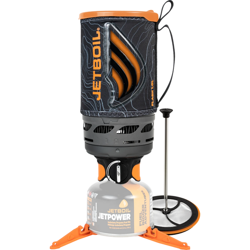 Flash 1.0L JavaKit, Jetboil Flash 1.0L JavaKit thermochromatic heat indicator