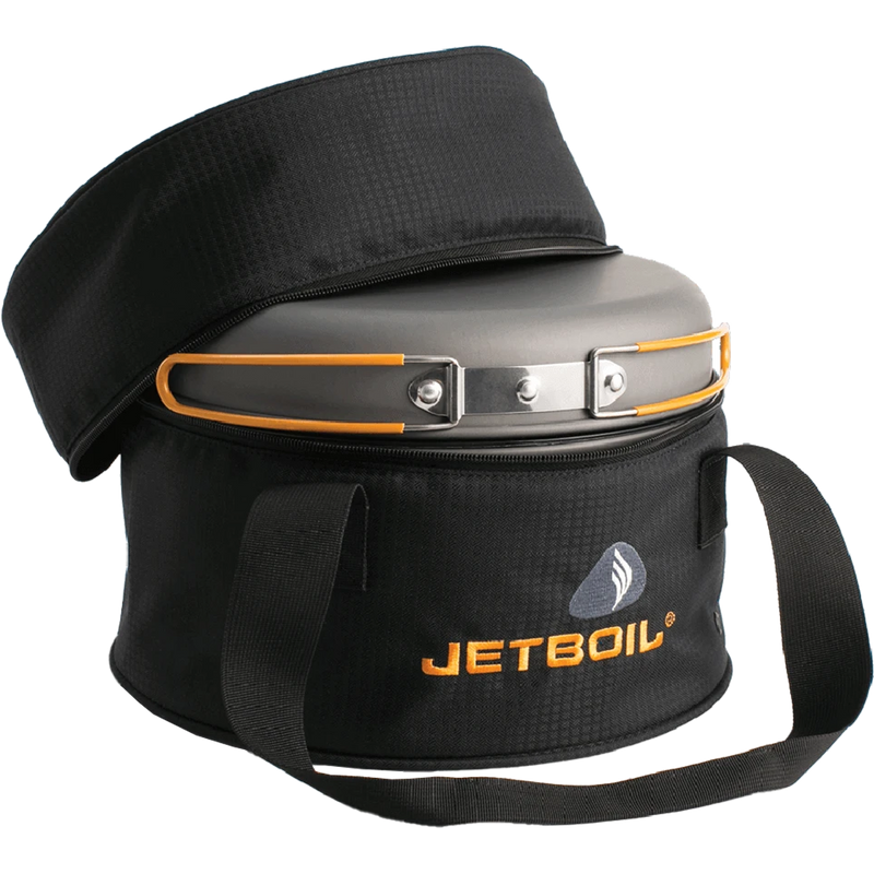 Genesis Base Camp System, Jetboil Genesis Base Camp System stowed in bag