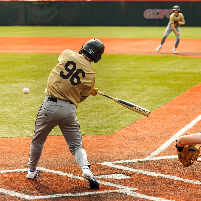 Icon -3 BBCOR 2 5/8", Rawlings Icon -3 BBCOR 2 5/8" in Tan Camo with model
