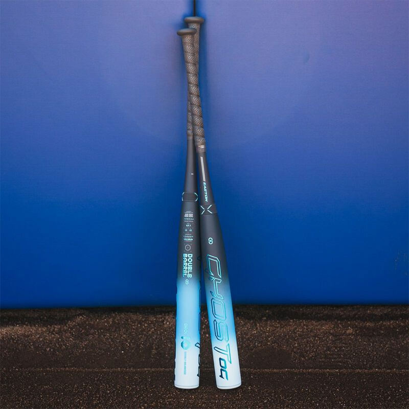 Ghost OG -10 Fastpitch, Easton Sports Ghost OG Fastpitch in Grey/Blue/White front and back