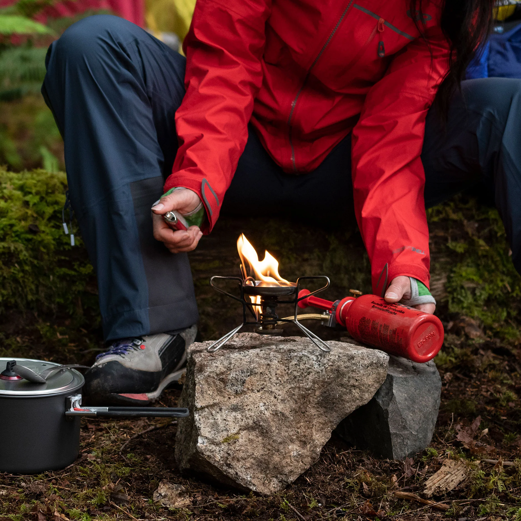 WhisperLite Stove alternate view
