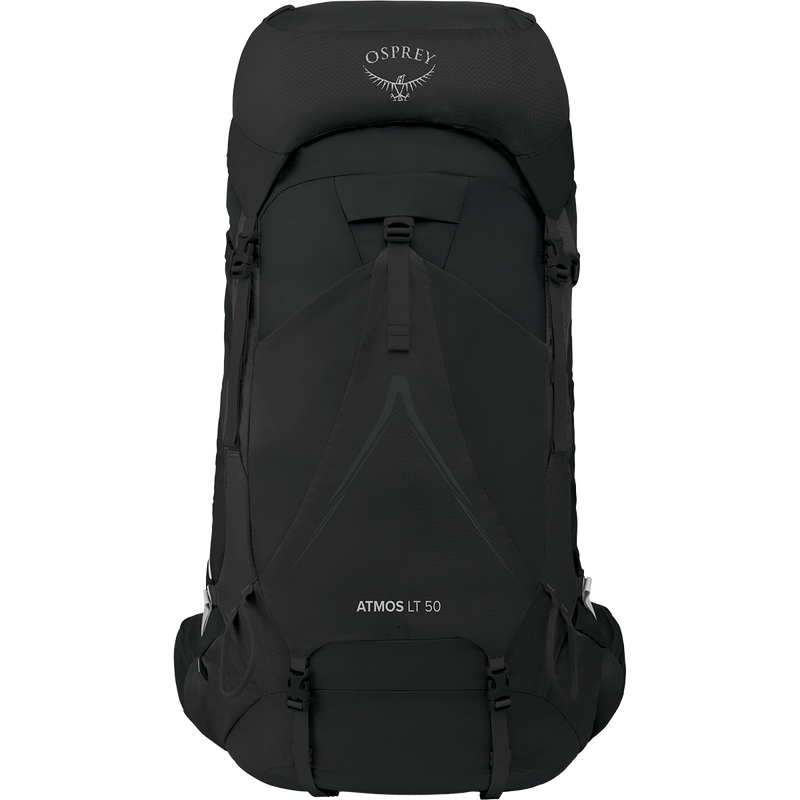 Atmos AG LT 50, Osprey Atmos AG LT 50 in Black front