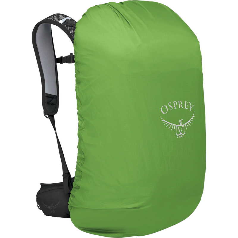 Hikelite Zip 32, Osprey Hikelite Zip 32 in Black rain cover