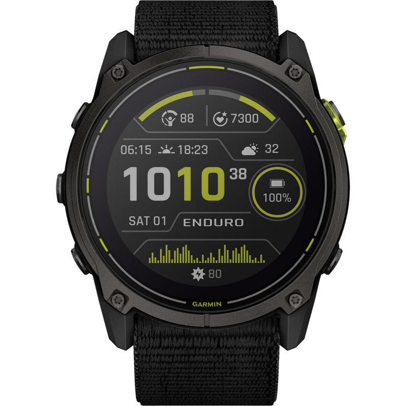 Enduro 3, Garmin Enduro 3 front