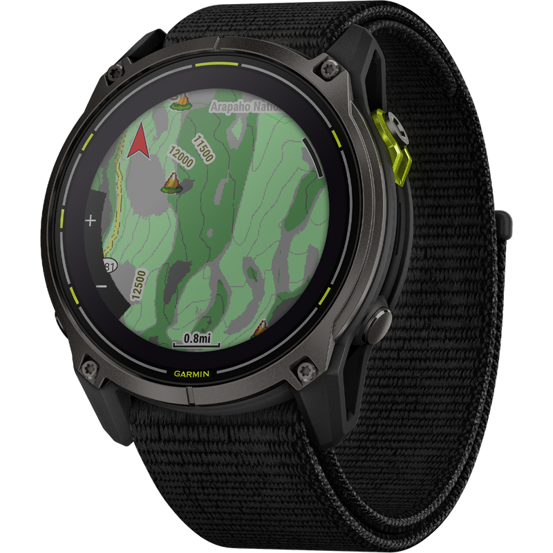 Enduro 3, Garmin Enduro 3 topography