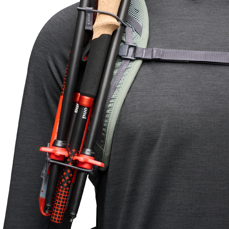 Trail Vista 20 Backpack, Black Diamond Trail Vista 20L piolet holder z pole carry