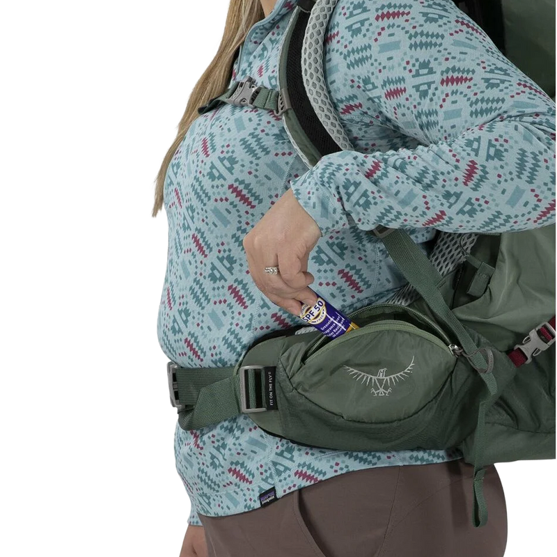 Women's Aura AG LT 50, Osprey Women's Aura AG LT 50 side pocket