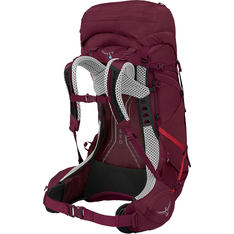 Women's Aura AG LT 50, Osprey Women's Aura AG LT 50 Antidote Purple harness