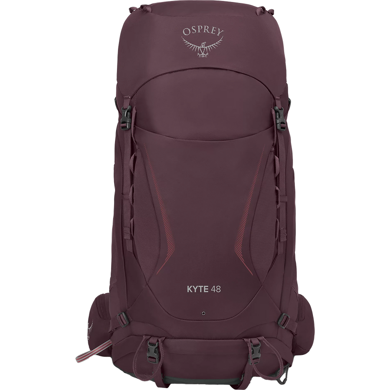 Women's Kyte 48, Osprey Kyte 48 in Elderberry Purple front