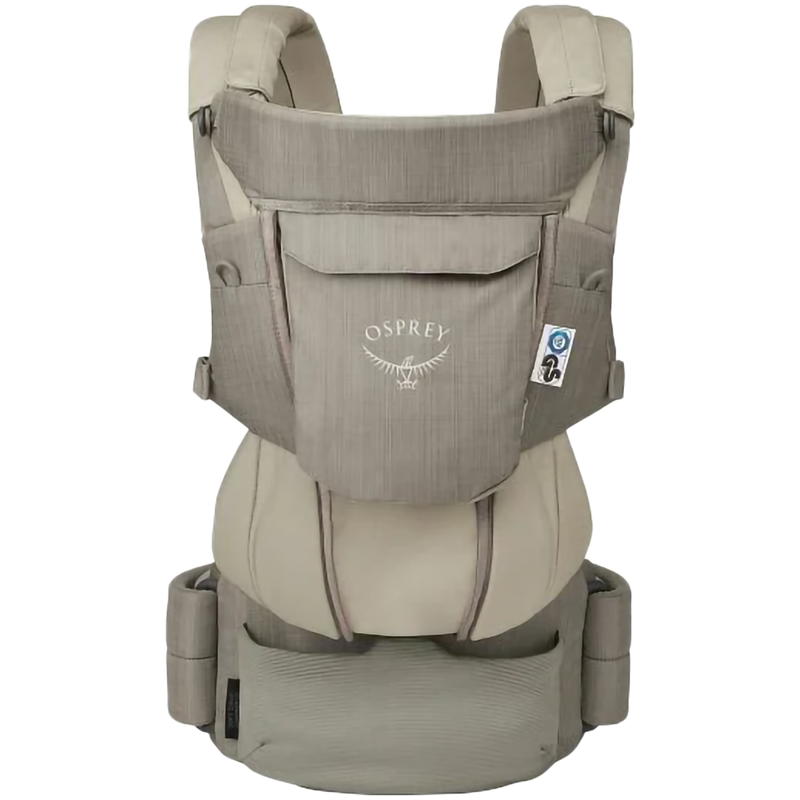 Poco Soft Child Carrier LT, Osprey Poco Soft Child Carrier LT in Tan Concrete front